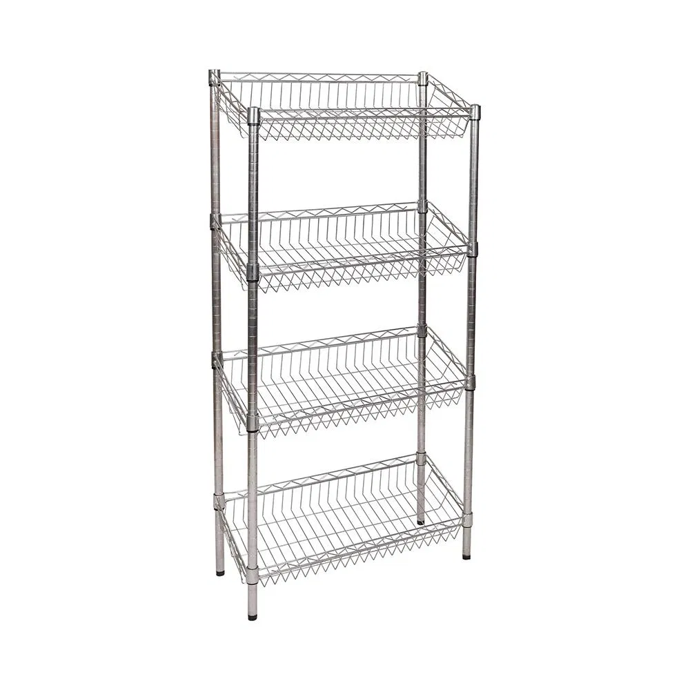 Customized Size and Compent Metal Wire Closet Shelving