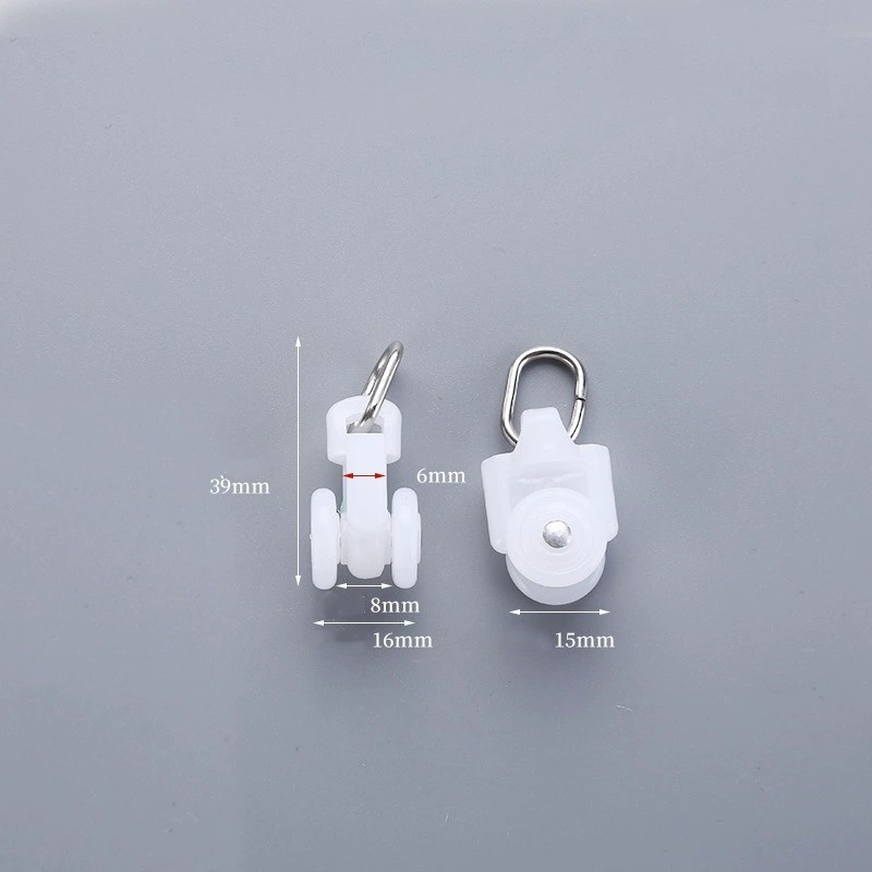 Motorized Curtain S Track Master Carrier for S Fold Wave Curtain Pulley Electric Snake Curtain Accessories