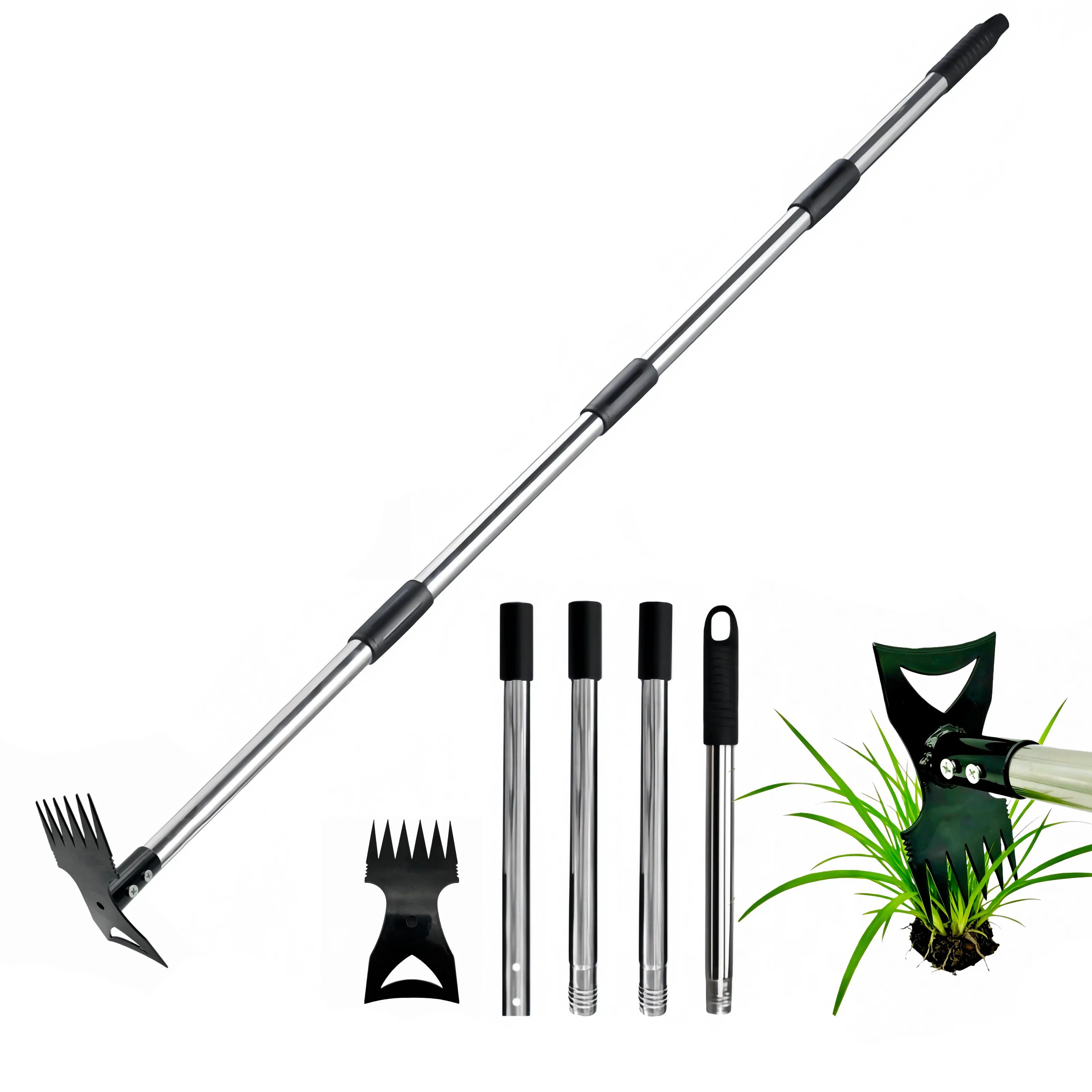 1.5m Pole Garden Hoe for Weeding and Digging with Long Handle