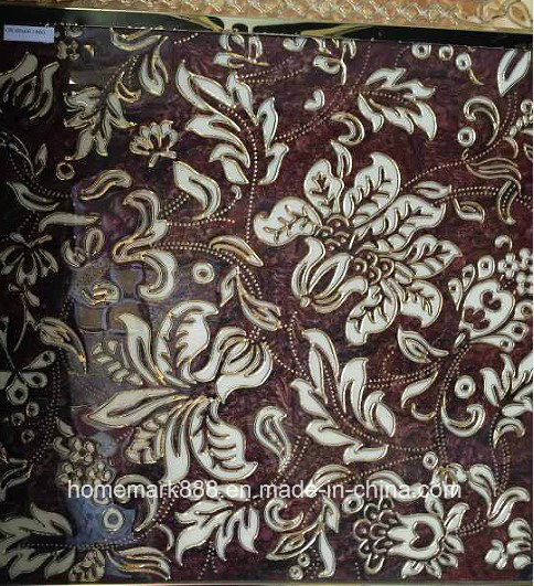 600X600mm Polished Golden Crystal Porcelain Floor Tile