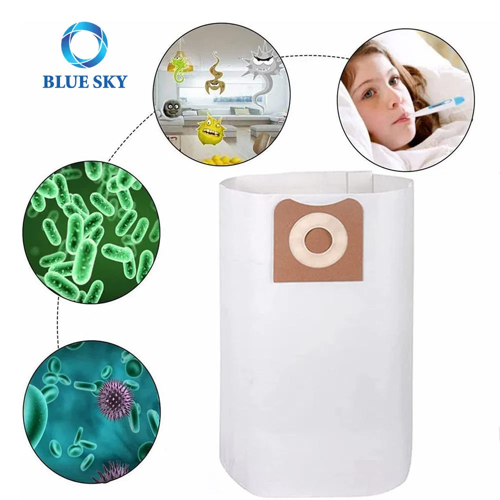 12-16 Gallon High Efficiency Dust Filter Bags for Ridgid Vf3502 Wd1950 Vacuum Cleaners