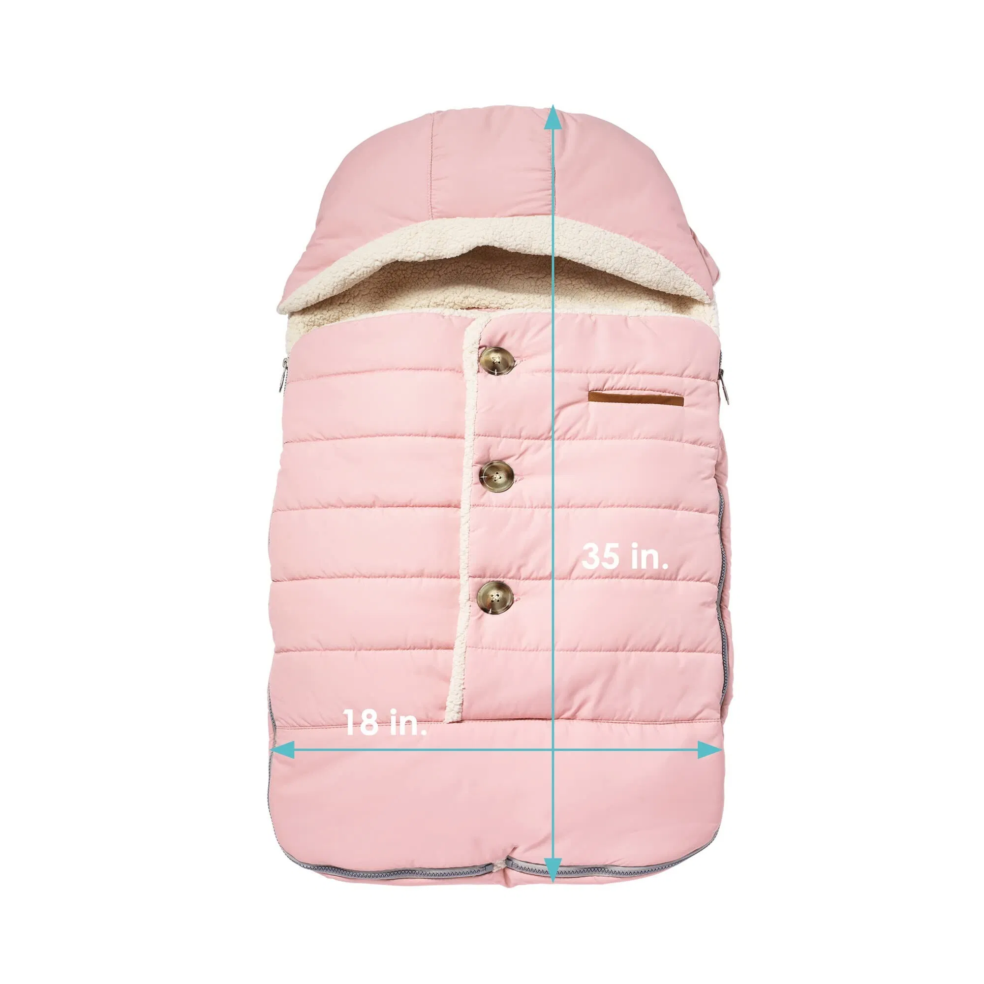 Great Quality Winter Toddler Car Seat Cover and Bunting Bag