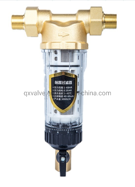 China Portable Mini Home Pure Sediment Mesh Drinking Water Purification Filtration System Water Pre Purifier Filter