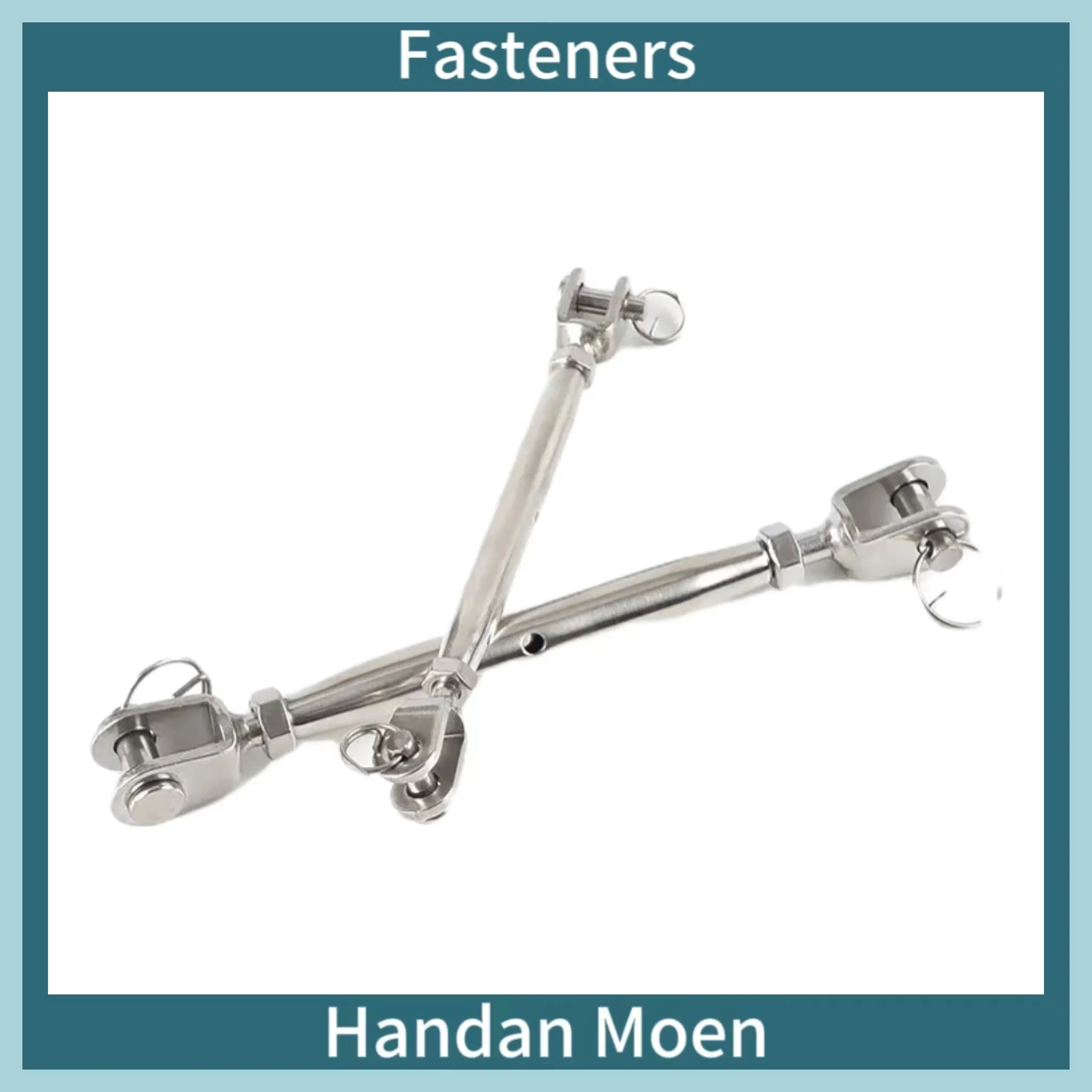 Rigging Hardware Carbon Steel European Type Jaw Open Body Turnbuckle