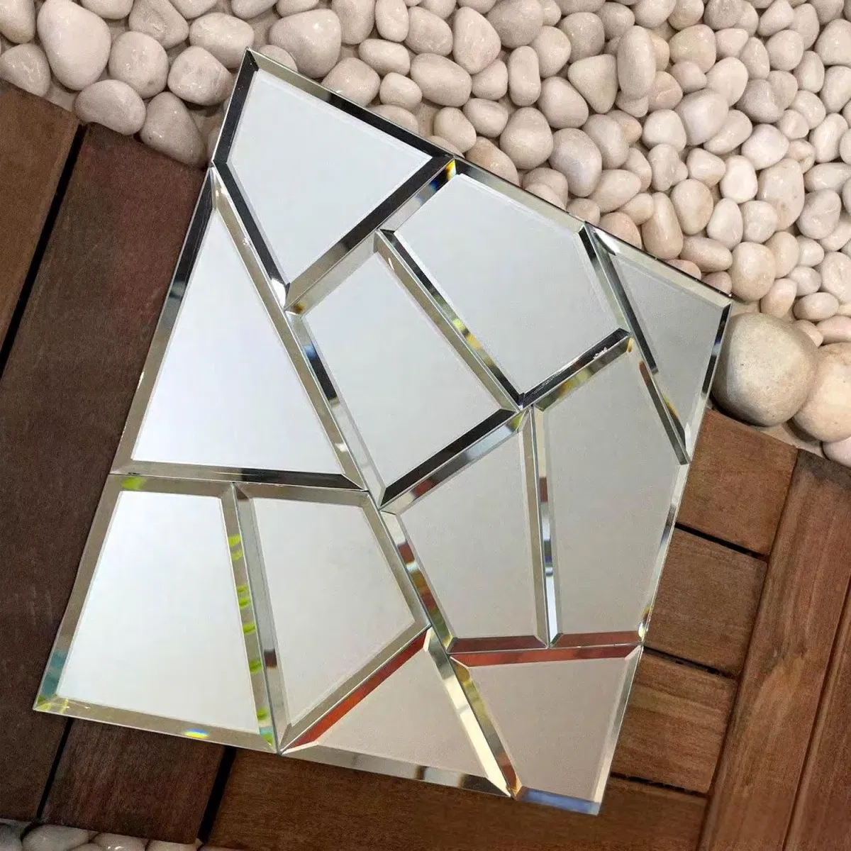 Self-Adhesive Mirror Mosaic for Easy DIY Wall Decoration Tiles