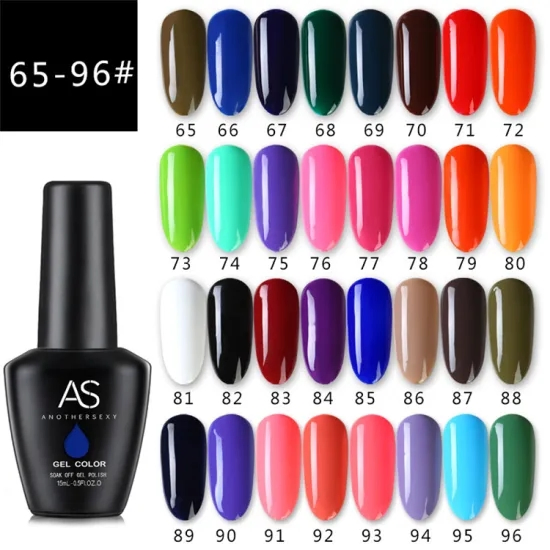 Professional Best Selling 130 Color as UV LED Color Nail Care Gel Polish/Varnish
