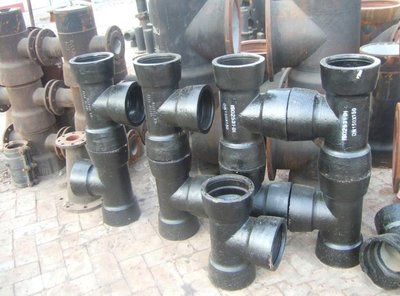 Ductile Iron District Heating Tee (EN 545, Thermal Resistant) Flange