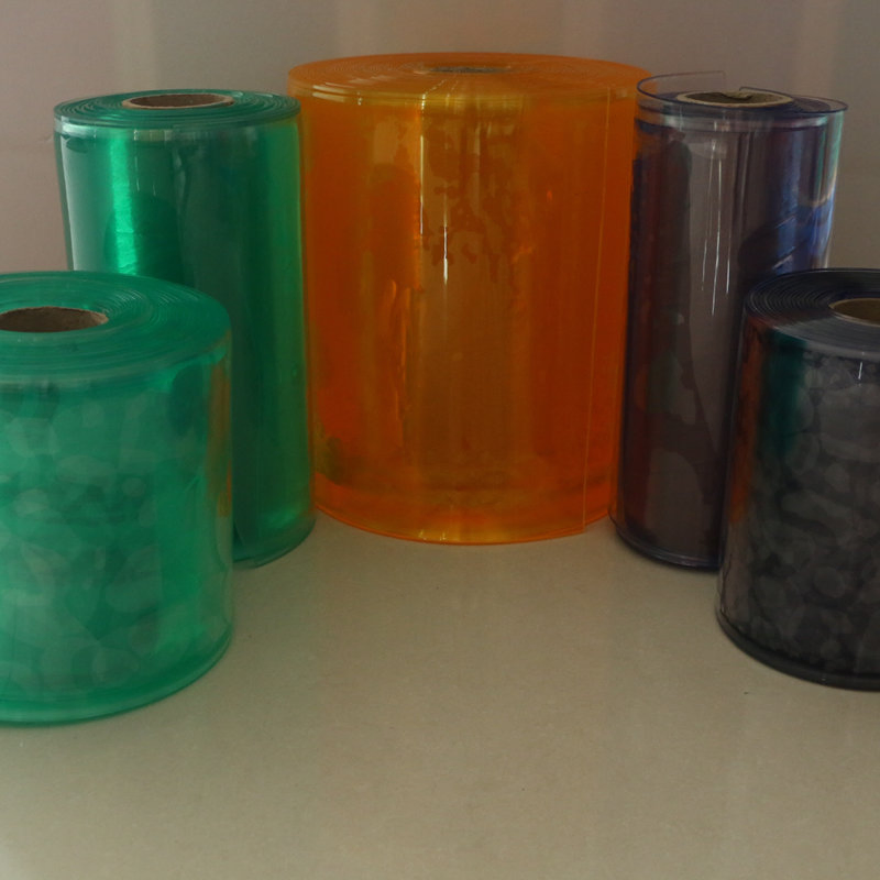 Anti-Insect PVC Transparent Flat Soft Curtains Plastic Flexible Door Curtain Strip