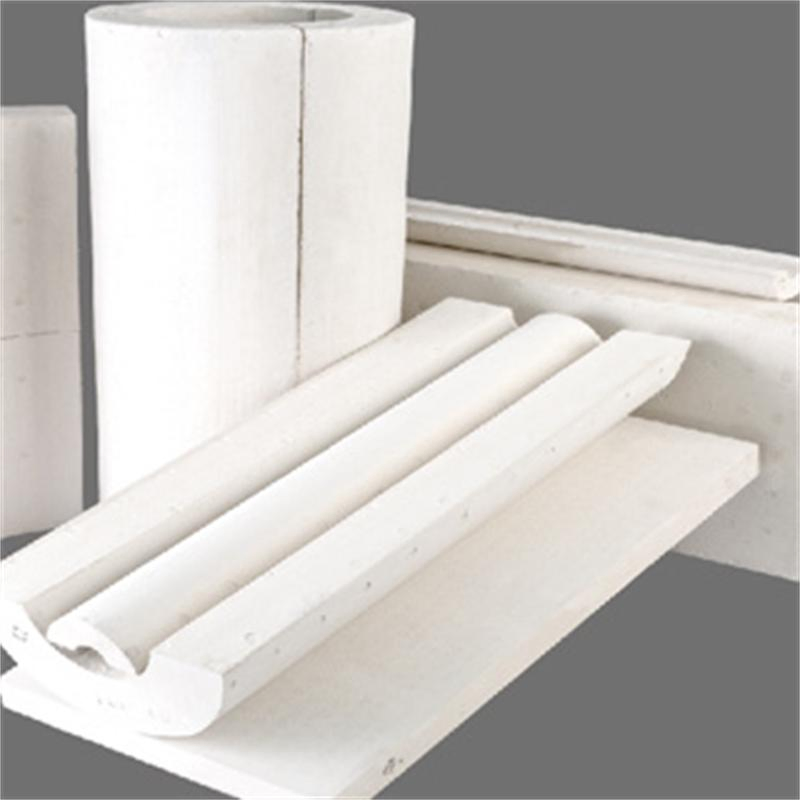 Low Thermal Conductivity Insulation Material Calcium Silicate Pipe for Construction