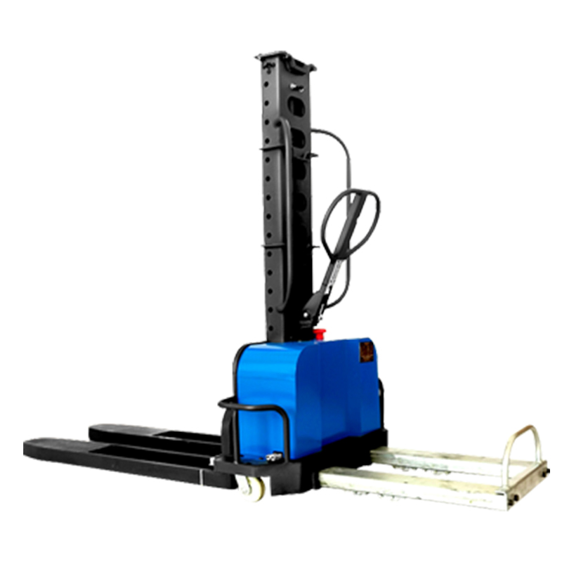 Walker Semi-Electric Carton Portable Small Truck Semi Electric Pallet Stacker