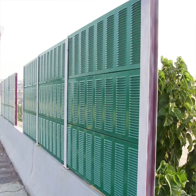 Road Highway Construction Perforated Iron Zinc Steel Fencing