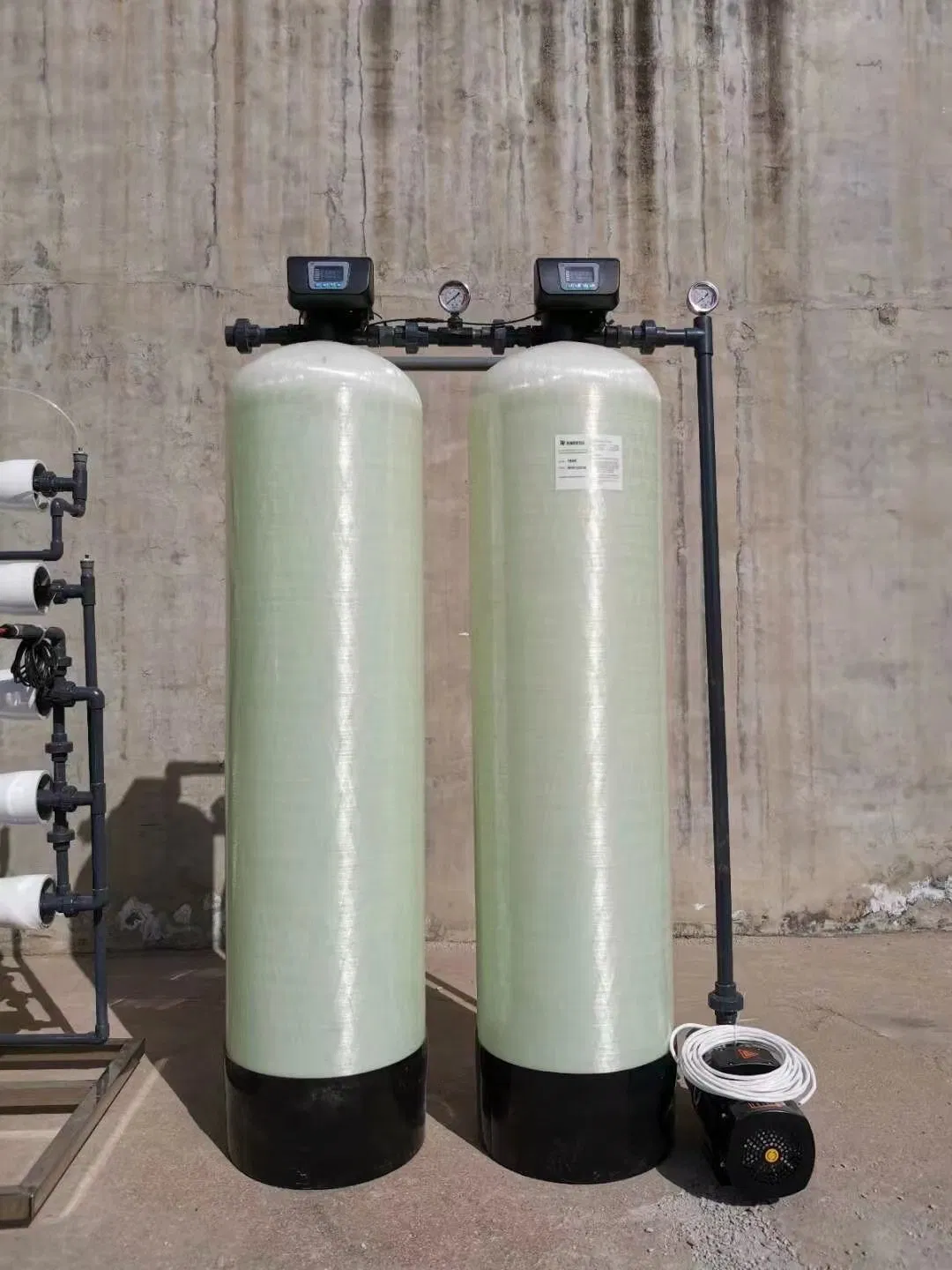 500L Industrial Water Softener Filter System/Water Softening Equipment