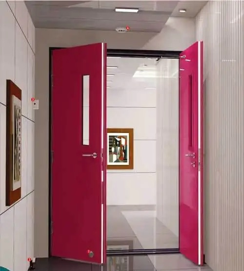 High Performance Emergency Fireproof Doors for Market