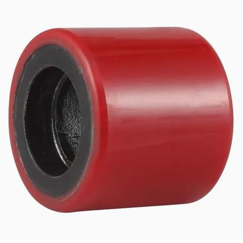 PU on Cast Iron Forklift Wheel Rubber Wheels Nylon Castors Plastic PP