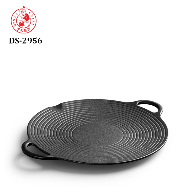 Чугунная сковорода-гриль DS-2955 для пикника и кемпинга