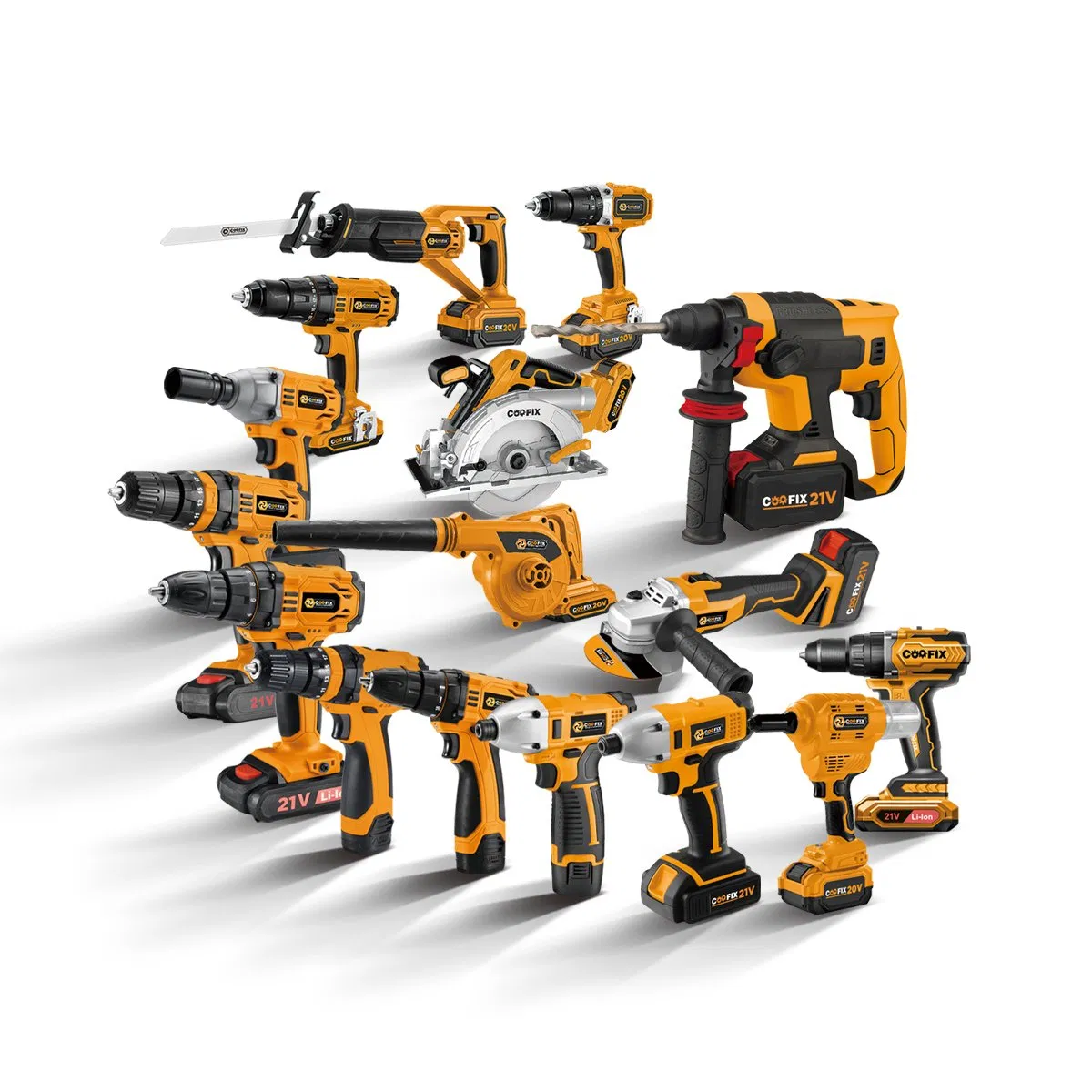 Coofix Reciprocating Saw Cordless Portable 12V Reciprocating Saw Blades for Metal Reciprocating Saw CF-Crs003