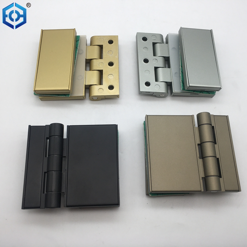 Bathroom Office Glass Door Painting Die Cast Aluminum Door Hinge