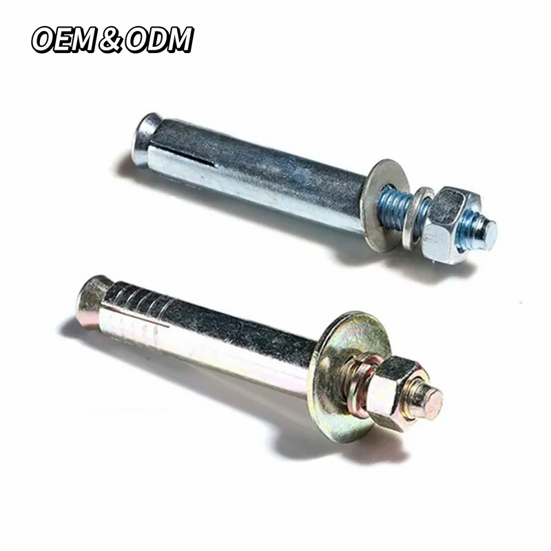 Chinese 5/8 X 5" M6 M8 Zinc Plated Galvanized Carbon Steel Grade 8.8 Expansion Wedge Anchor Bolt 3/8