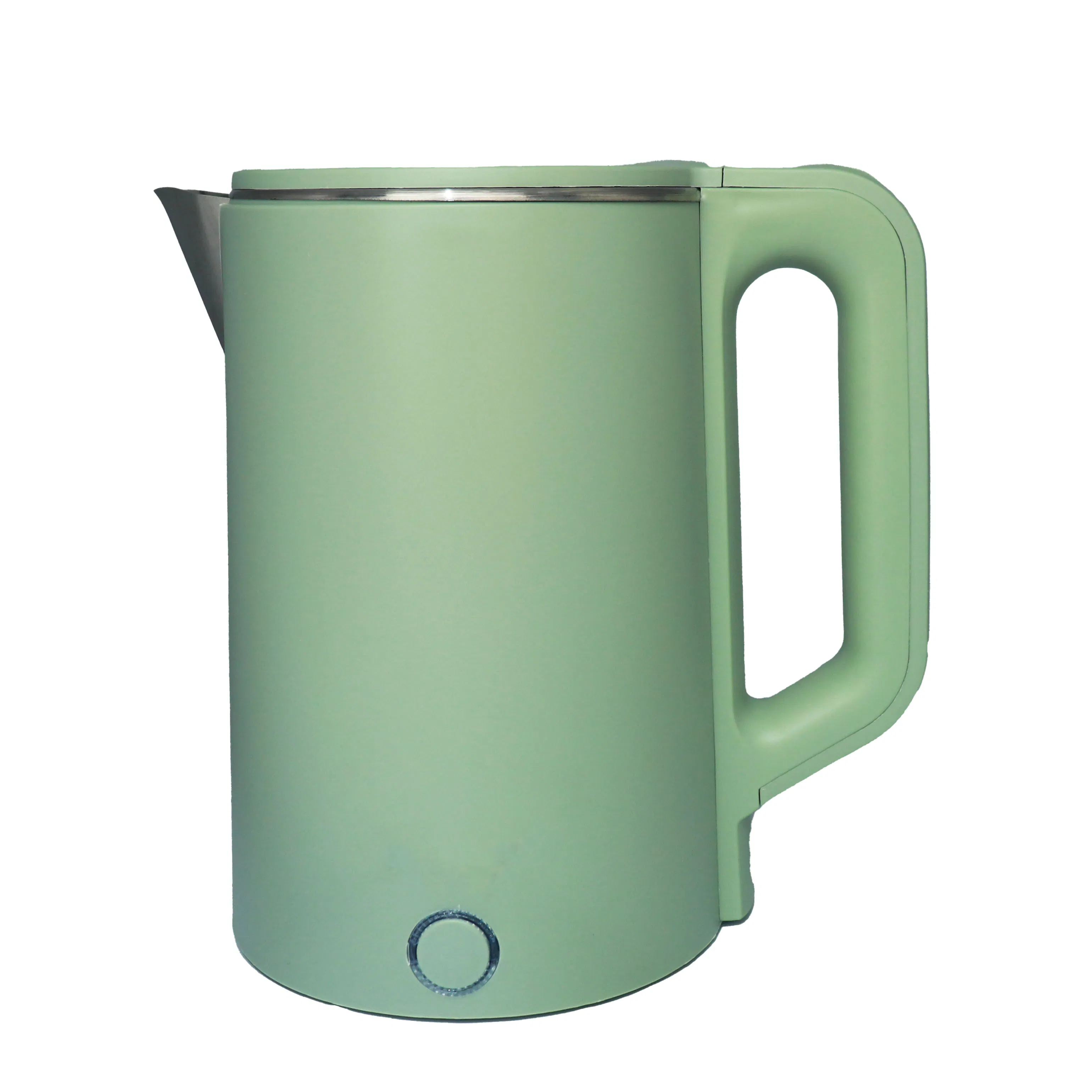 New Style Home Kitchen Applianc Kettle Stainless Steel Double Wall Anti-Scald Electric Kettle 2.0 L