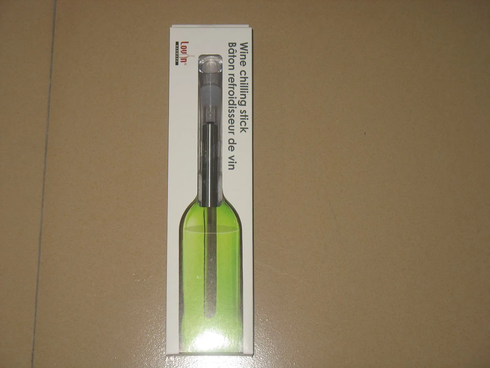 3-in-1 Stainless Steel Drink Chiller Wine Aerator Pourer Cooler Stick Set for Red Wine Bottle