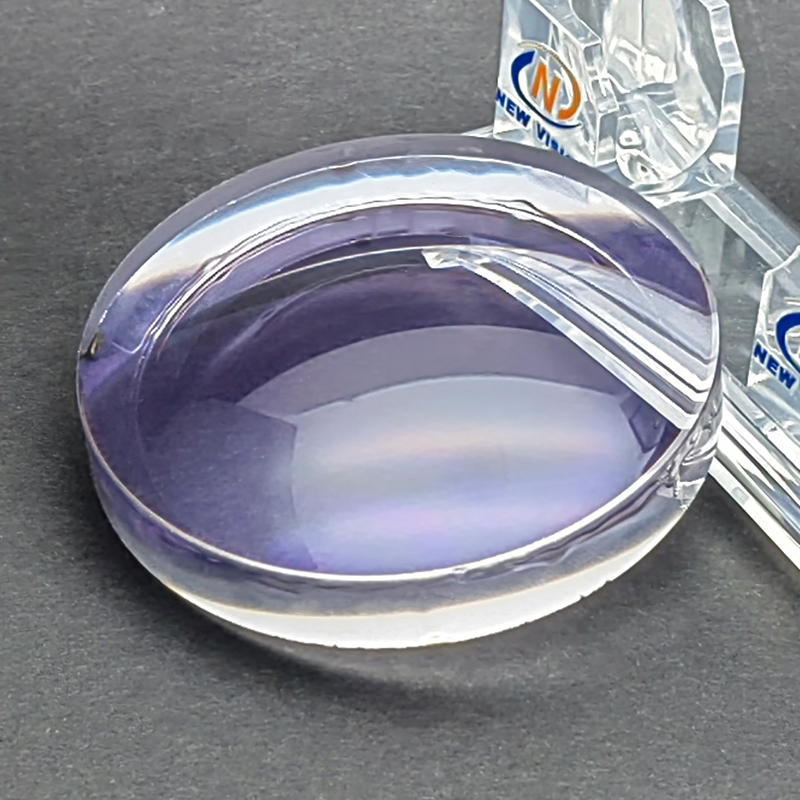 1.74 Mr174 Semi Finished Pgx Anti-Blue Hmc Base225 75mm Optical Eyewear Lens