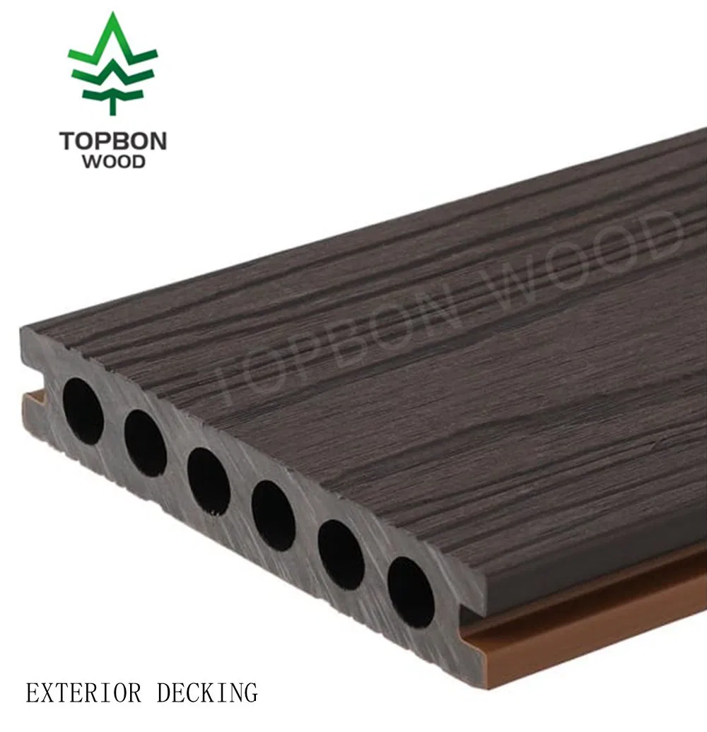 WPC Decking Design 3D Embossing Wood Plastic Composite Factory