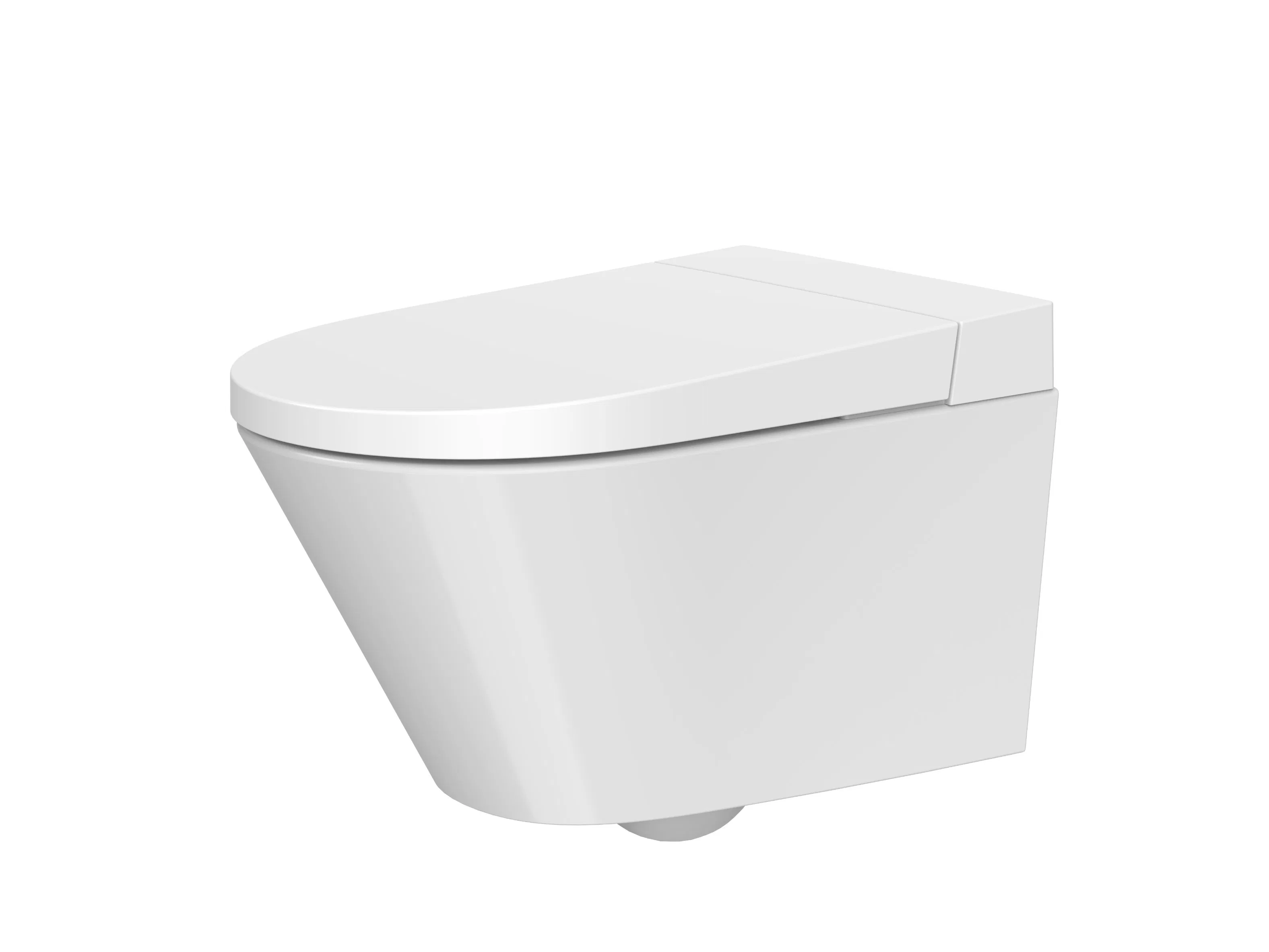 Tejjer Intelligent Wall-Hung Toilet, One-Piece, Heated Seat, Warm Air Dryer, Auto Flush, Remote Control