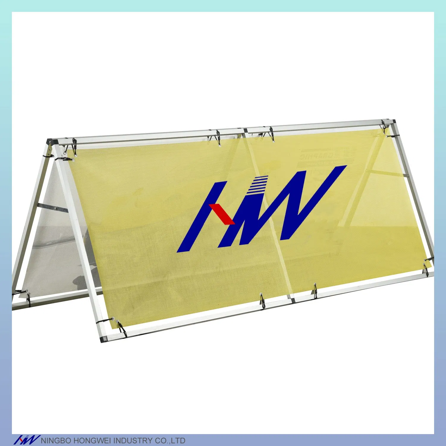 Versatile Fabric Frame for Waveline Tube Display Stand