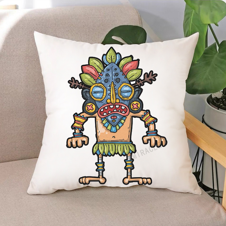 Designer Custom Decorative Pillow Shaped Anime Plush Animal Body Throws Pillows Cushion