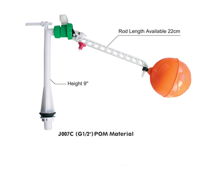 J001 Fill Valve, Cistern Fittings, Flush Mechanism