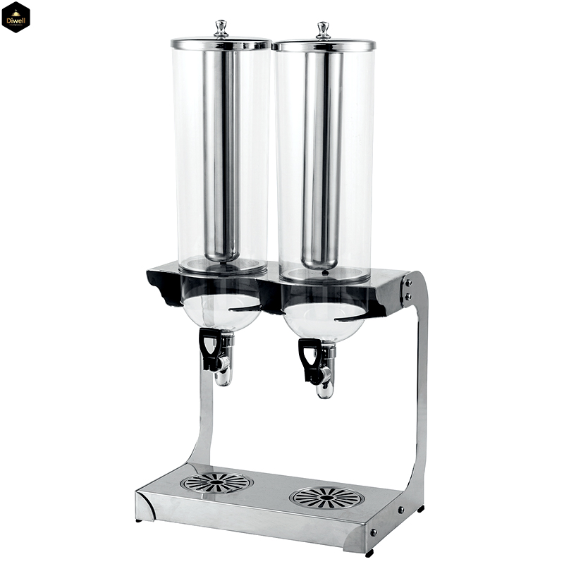 Chaozhou Diwell Wholesale Buffet Food Warmer Tea Pot and Warmer Liter Juice Arabic Milk Tea and Coffee Urn Stainless Steel Dispenser for Sale