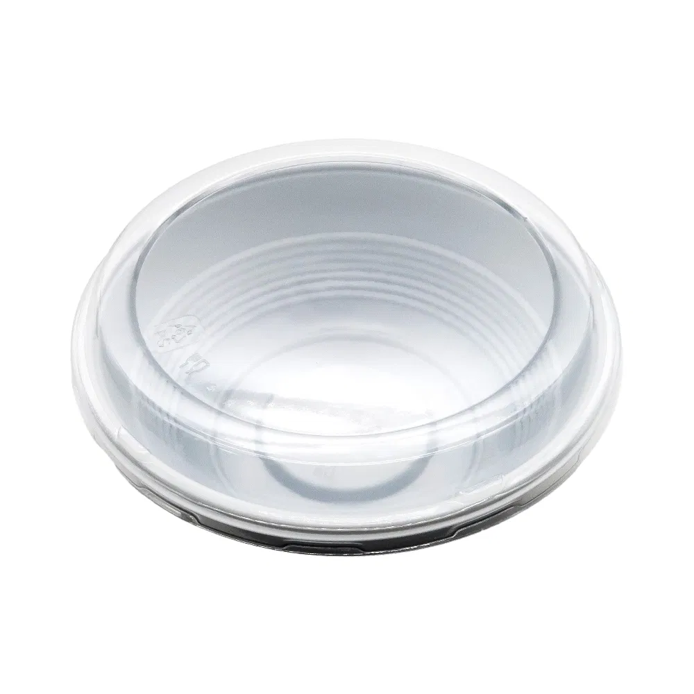 Manluen Wholesale Disposable Noodle Salad Soup Rice Fruit Round Packaging Container Plastic Takeaway Microwava Bowl