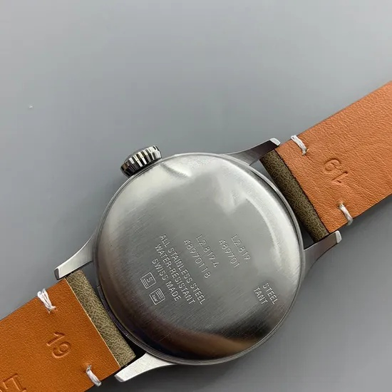 Custom 4897 Movement Leather Strap Sapphire Glass 36mm Diameter Steel Automatic 904L Superclone Aaaaa Watch 1: 1 Clean Factory Copy