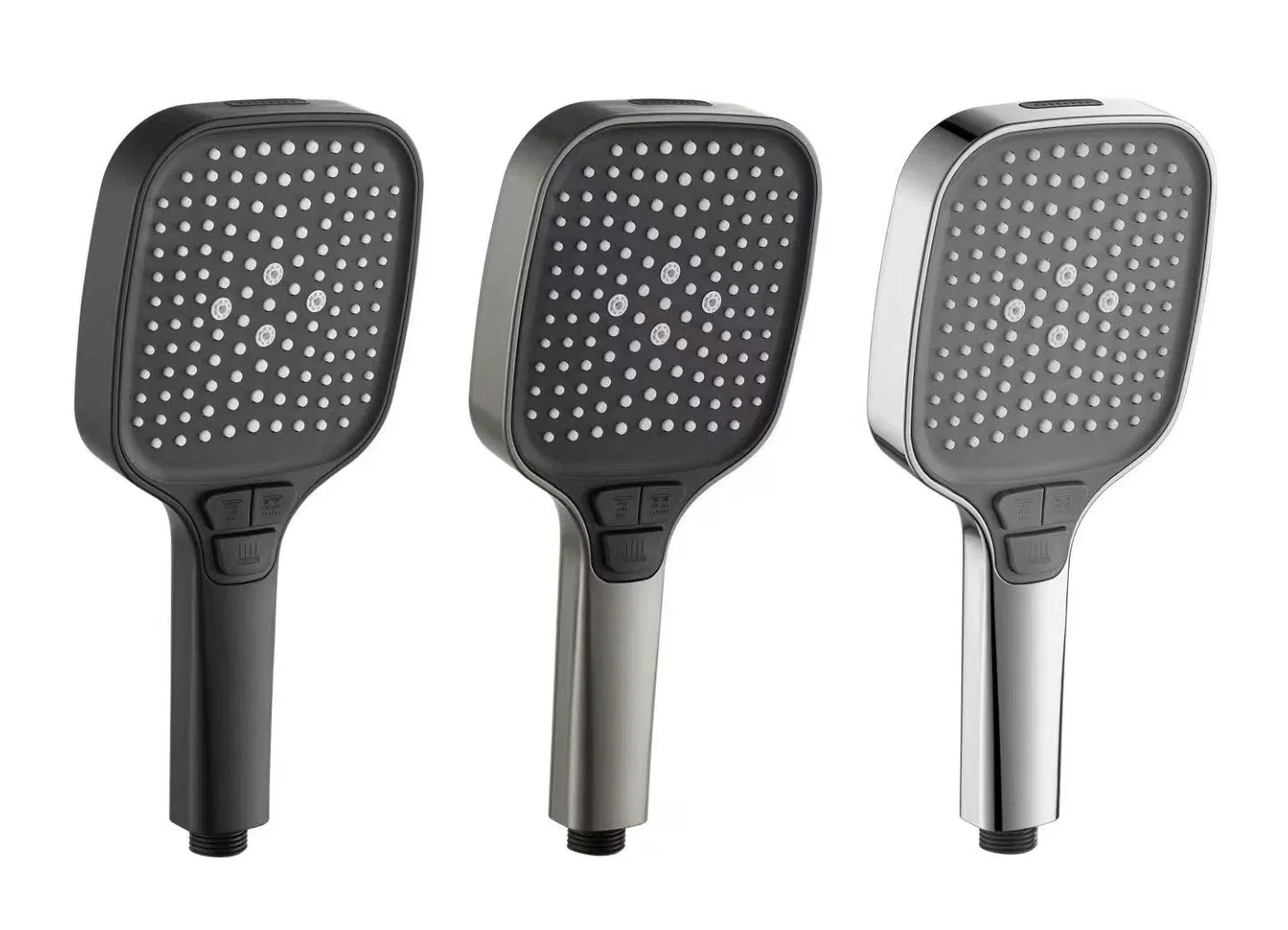 Elegant Black 8" New Design Hand Shower - OEM Customization Offered