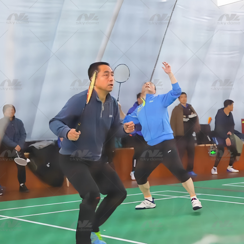 PVDF Rooftop Air Membrane Dome for Badminton