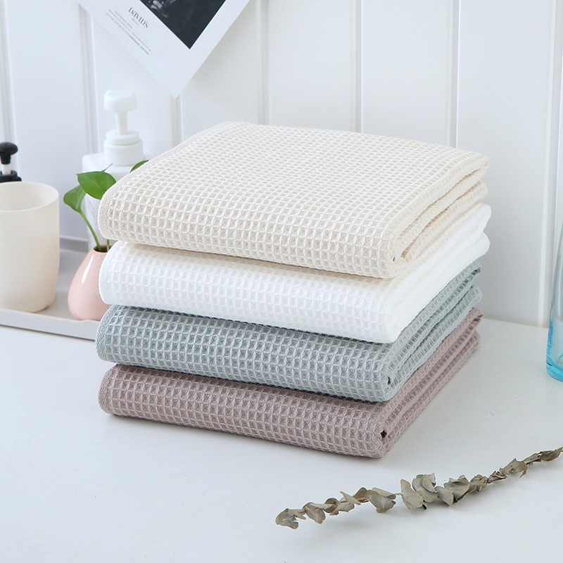 100%Cotton High Quality Microfiberwholesale Honeycomb Soft Face Towel 35*75