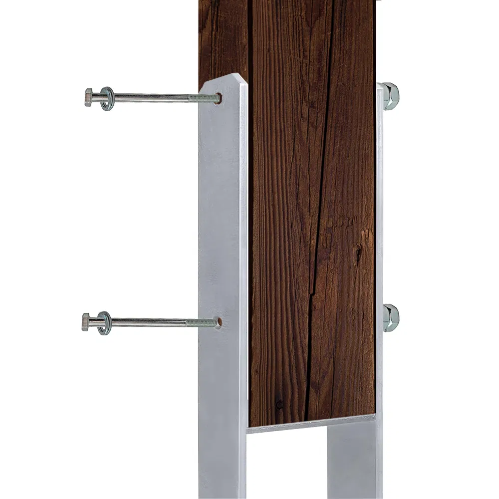 Pile with Convenient Construction and Small Impact on Construction Environment Friendly of H Form Post Anchor