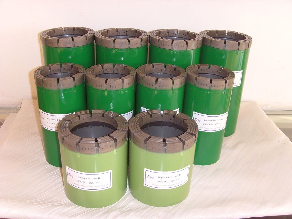 Standard Diamond Core Drill Crown for Hard Rock Drilling