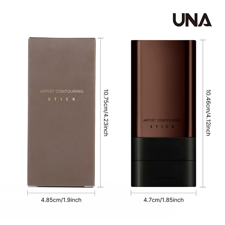 2 Colors Whitening Concealer Foundation Stick Waterproof Smoothing Matte Contour Stick with Private Label for Makeup Contour