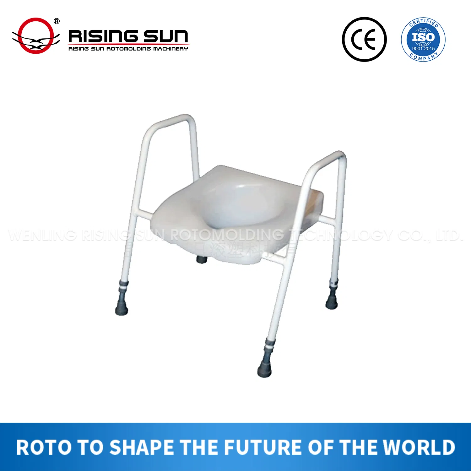 Пластиковый мусорный бак на заказ методом ротационного формования