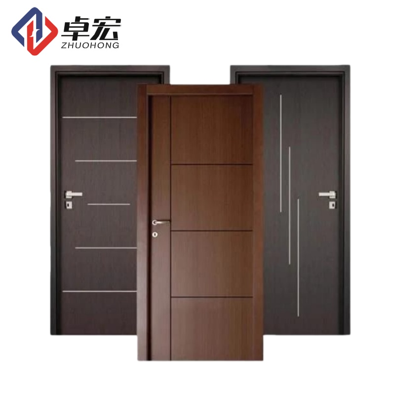 Wooden Fire Door - Postmodern Design with ISO9001 Certification Included
