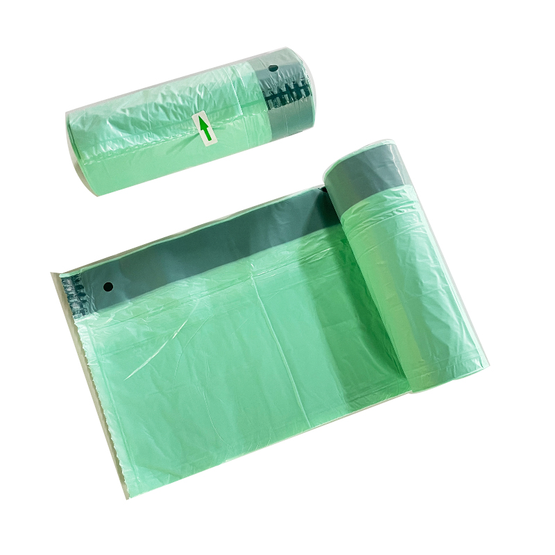 African Market Low Price Promotion HDPE LDPE Environmentally Friendly Material High Quality Degradable Kitchen Waste Peel Paper Scraps Household Drawstring Bag