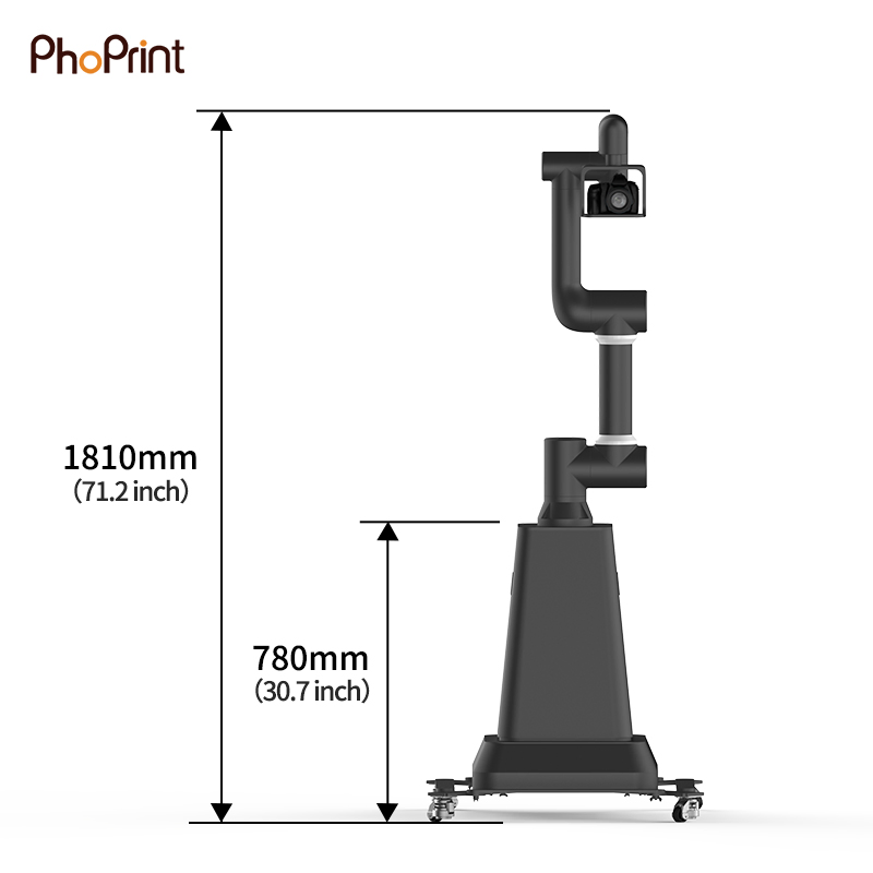 Phoprint Glambot Arm Camera Photo Booth Glambot Robotic 360 Photo Booth