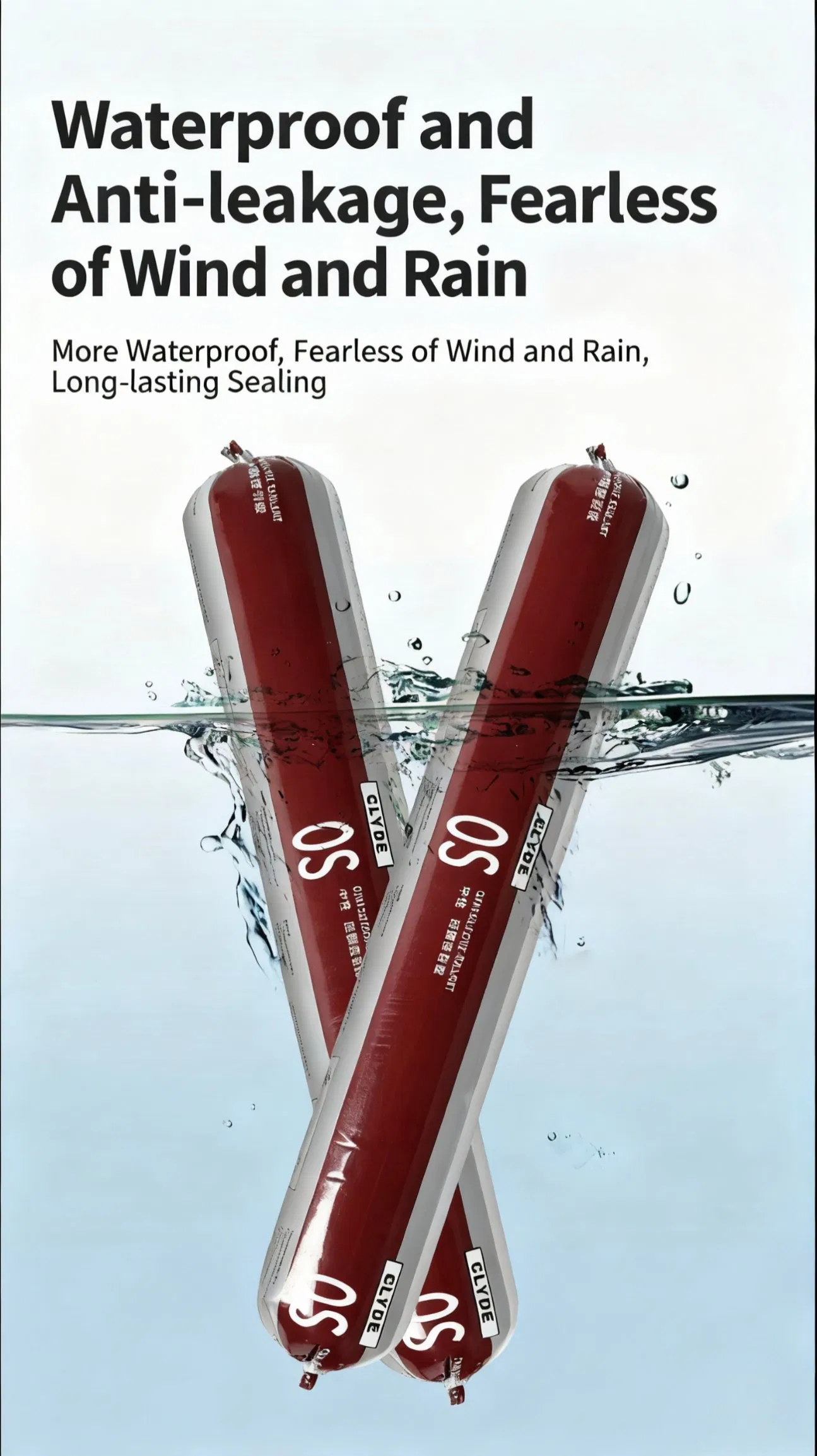 Window Door All Purpose Construction Waterproof Structural Silicone Sealant Neutral Cure Silicone Caulking Sealant
