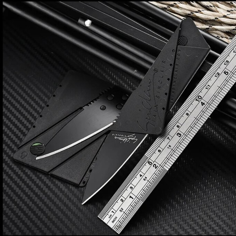 Wholesale Cheap Stainless Steel Folding Pocket Credit Card Knife