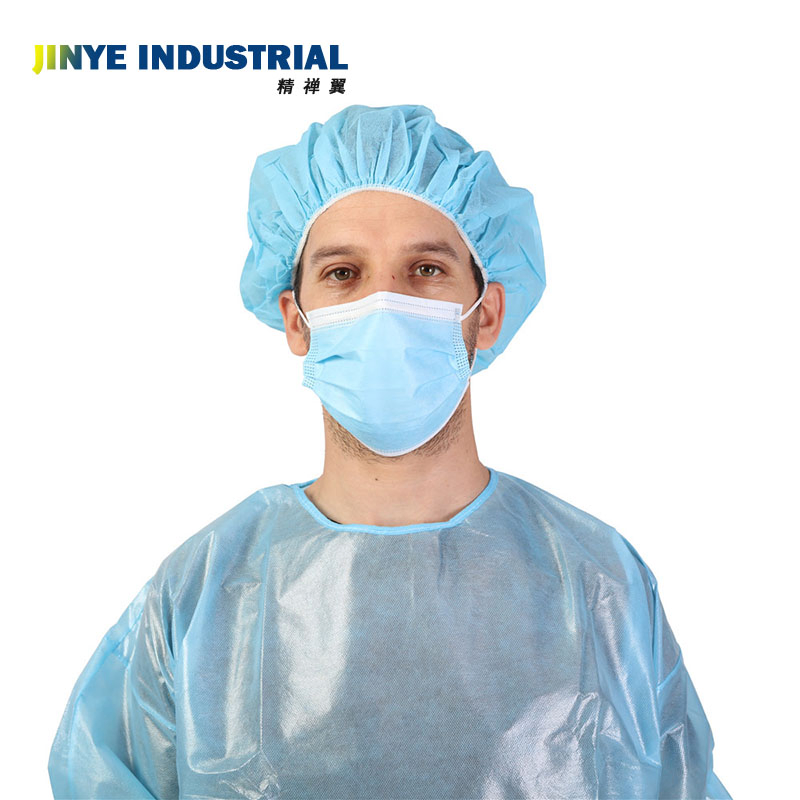 Disposable Medicalhair Clip Cap Nonwoven Bouffant Caps Hair Net Forhospital