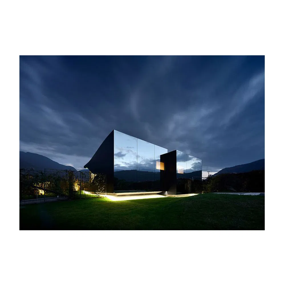 Lightweight ACP Wall Cladding Sheets Mirror Reflective Aluminium Composite Panel for Signage