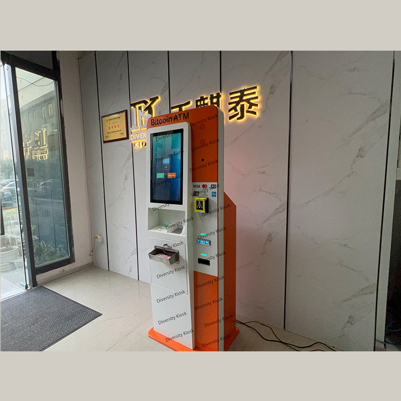 Automatic Crypto ATM Machine with Encrypted Currency Payment Qr Code Scanner Sdk Coinbase Batm for Efficient Currency Exchange