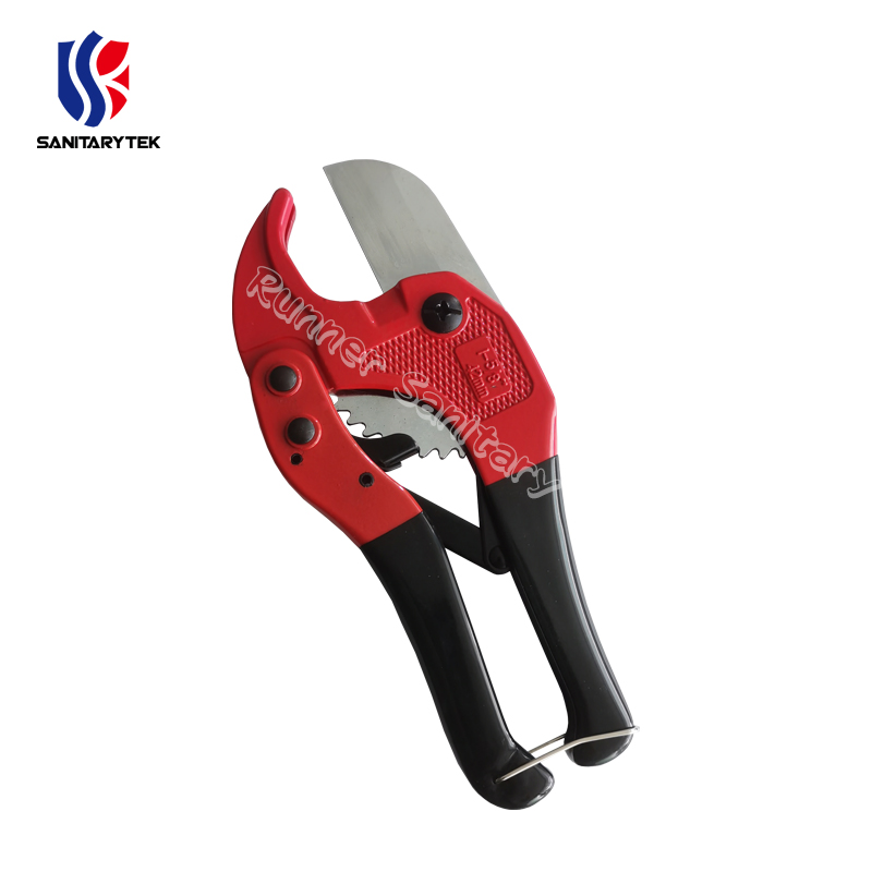 Plastic Pipe Cutter 42mm for PVC, CPVC, Pex, PE, PPR Red