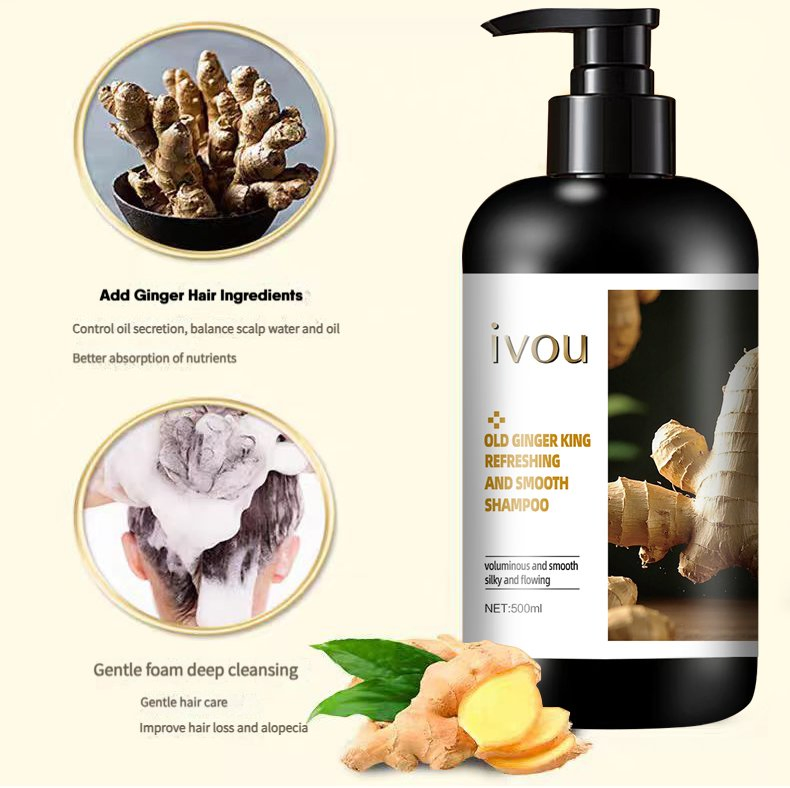 Private Label Anti-Dandruff Shampoo and Conditioner Set for Hair Growth